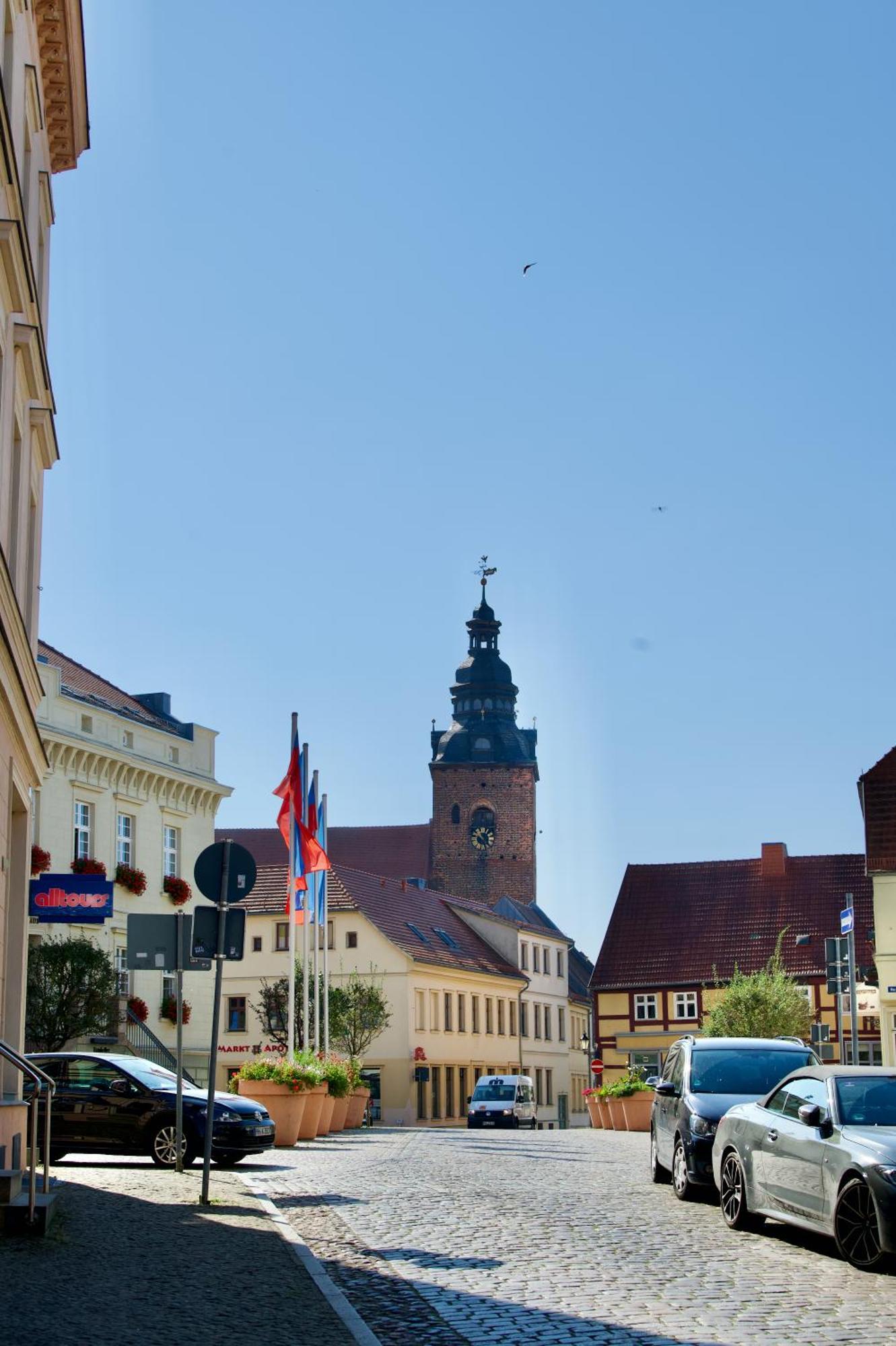Das Bilderbuchcafe - Ferien Apartment No 5 - Markt 7 Havelberg Buitenkant foto