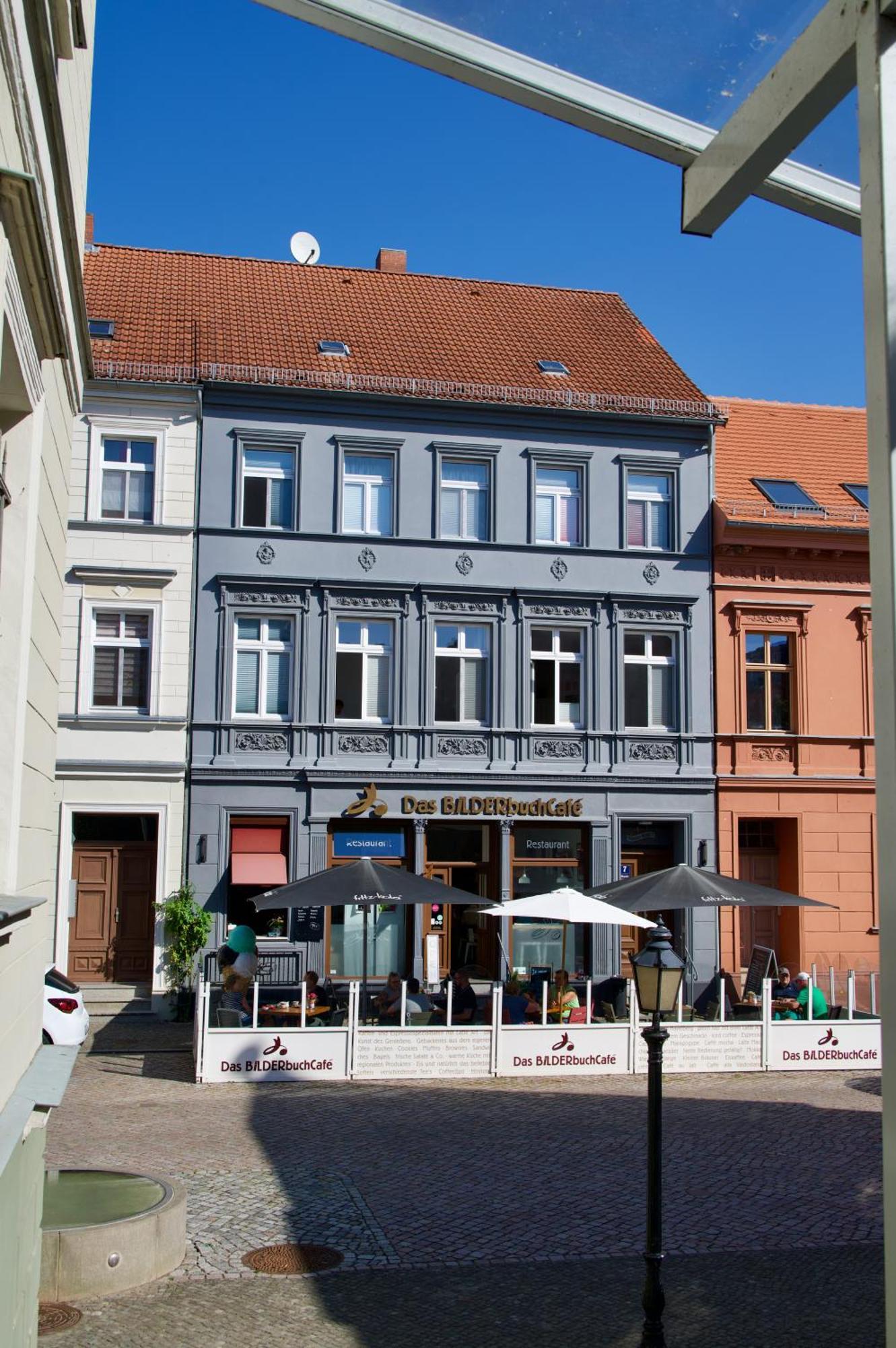 Das Bilderbuchcafe - Ferien Apartment No 5 - Markt 7 Havelberg Buitenkant foto